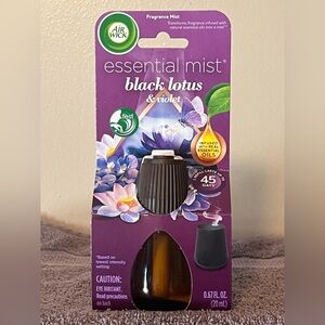 NEW Air Wick Essential Mist Black Lotus & Violet Refill Single 6 count Bundle